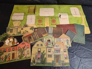 lot 318 image: Rip Van Winkle Paper Theater Set
