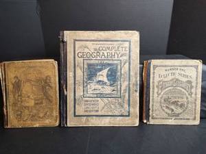 lot 384 image: Vintage Eclectic Series Complete Geography Book Set