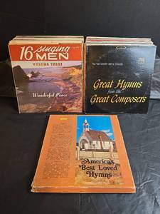 lot 477 image: Religious Vinyl Record Collection - Gospel & Hymn Albums