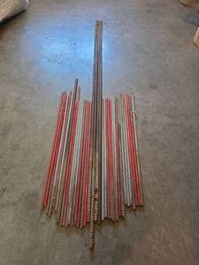 lot 1500 image: Steel Rebar Collection - Mixed Sizes