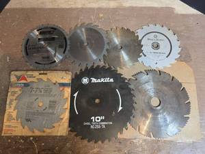 lot 1507 image: Mixed Brand Circular Saw Blades