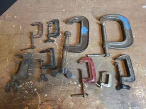lot 1515 image: Steel C-Clamps