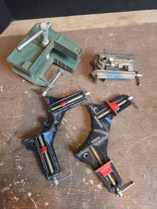 lot 1535 image: Craftsman Corner Vise, Stanley Beading Tool, and More