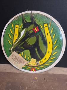 lot 1548 image: Dutch Peddler Horse Hex Sign