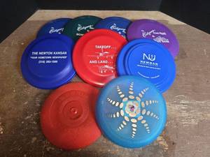 lot 1551 image: Kansas Promotional Frisbees
