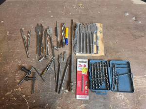 lot 1552 image: Mixed Drill Bits