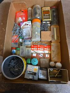 lot 1576 image: Hardware Supply Lot - Nails and Screws Collection