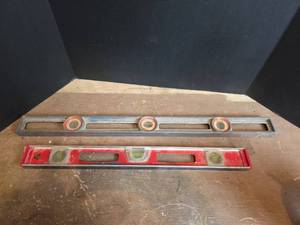 lot 1577 image: Stanley and E.C.M.F Level Tool Set