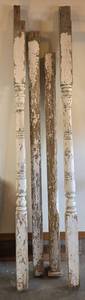 lot 1592 image: Architectural Wooden Porch Posts