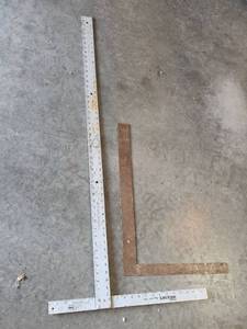 lot 1597 image: T - Square Rulers