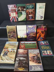 lot 1043 image: Religious and Educational VHS Video Collection