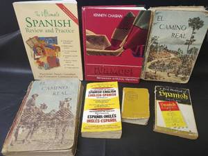 lot 1055 image: Spanish Language Learning Book Collection