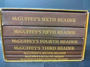 lot 1065 image: McGuffeys Eclectic Readers Complete Set - Christian School Edition