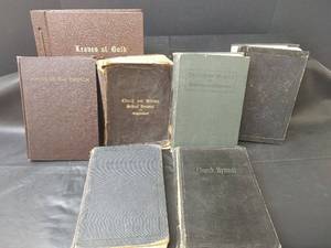 lot 1073 image: 1902 Church Hymnal Collection - Songs of the Church and More