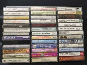 lot 1083 image: Christian Music Cassette Tape Collection Including Childrens Tapes