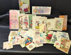 lot 1103 image: Mid-Century Greeting Card Collection Wedding and Anniversary