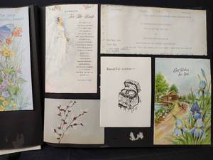 lot 1125 image: Vintage Mixed Cards and Post Card Collection