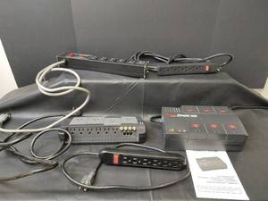 lot 1132 image: CyberPower 675SL Surge Protector Power Strip, Including Multiple Power Strips