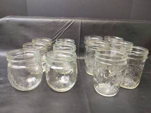 lot 1135 image: Decorated Jelly and Jam Jars