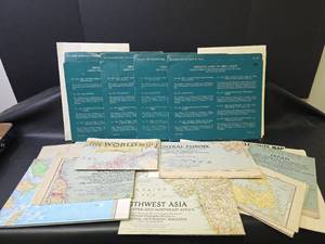 lot 1165 image: National Geographic and Biblical Maps Collection