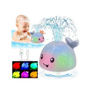 lot 7469 image: Bath Toys for Kids Ages 1-3 - Valentines Gifts Easter Basket Stuffers - 1 Year Old Girl Boy Gifts 1st First Birthday Gift - Light Up Whale Sprinkler Bathtub Water Pool Toys for Babies 6-12-18 Months