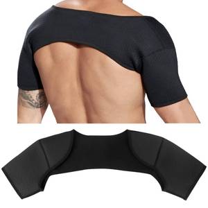 lot 7568 image: FERCAISH Double Shoulder Brace, Breathable Sports Protective Gear for Chronic Tendinitis Pain Relief, Shoulder Strap Brace for Sleeping Outdoor Lifting Sports (Size L)