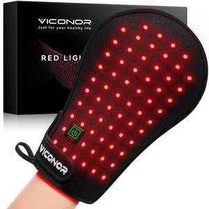 lot 7620 image: Viconor Red Light Therapy Device for Hands, Infrared-Light-Therapy-Gloves Finger Wrist, Led Near Infrared Carpal Tunnel