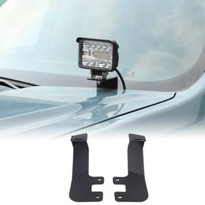 lot 7656 image: Car Ditch Hood Light Mount Brackets Compatible with Ford Maverick 2022-2025 Front Hood LED Spotlight Work Light Mounting Bracket Holder Kit Pillar Pods Hood Hinges Lamp Bracket Auxiliary Accessories