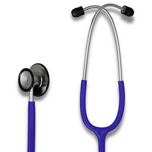 lot 7672 image: HCS Blue Stethoscope, Classic Lightweight - Medical, Dual Head Stethoscopes for Nurses, Nursing School, Student Essentials, Work, Home - 22 inch Tubing