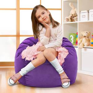 lot 7738 image: Hobestluk Bean Bag Chairs 2.5FT Bean Bag Chair with Memory Foam Filled & Machine Washable Cover,Beanbag Chair, Small Bean Bag Chairs for Playroom, Living Room, Bedroom