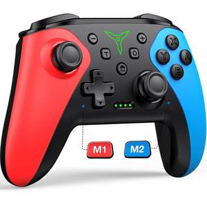 lot 7751 image: Wireless Switch Controller for Nintendo SwitchSwitch 2LiteOLED Controller, Switch Controller with a Mouse Touch Feeling on Back Buttons, Extra Switch Pro Controller with Wake-up,Programmable, Turbo Function