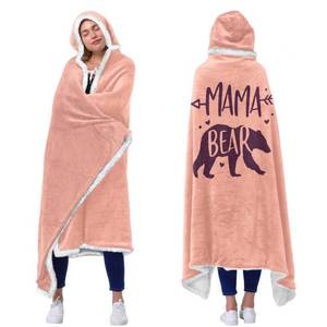 lot 7764 image: Vprintes Mama Pink Wearable Blanket Hoodie - Valentines Day Gifts for Her Wife Birthday Gifts for Mom from Daughter Son - Wife Birthday Gifts, Gifts for Wife from Husband