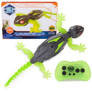 lot 7797 image: HEX BOTS Wall Crawler Gecko with Official Wall Climber Technology, Rechargeable Remote Control Robot Kids Toys, Prank Toys for Boys & Girls Ages 4 & Up