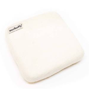 lot 8158 image: Woolbuddy Needle Felting Pad - Durable Wool Mat for Craft Projects, Foam Alternative, 6x6x1.5 (White)