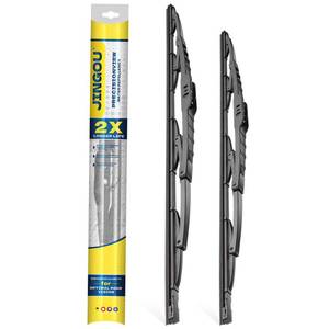 lot 8206 image: JINGOU 2220 Wiper Blades, Compatible with 2016-2022 Toyota Tacoma Premium All-Season Windshield Wiper Blades-Driver and Passenger Side,Automotive Replacement Windshield Wiper Blade (Pack Of 2)