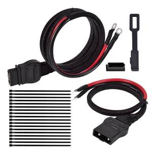 lot 8261 image: Farpida 21294 61169 2-Pin Battery Cable Truck and Plow Side Fit for Western Fisher Snow Plows Power Cable Wire Harness with Dust Cover Replace 8274