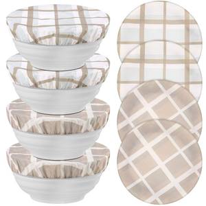 lot 8273 image: Hahafelt 4 Pcs Reusable Bowl Covers for Bread Proofing Beeswax Bowl Covers 10 Inch Elastic Cotton Cloth Sourdough Caps Plaid Stretchy Food Caps Leakproof Fresh for Dough Proofing and Food Storage