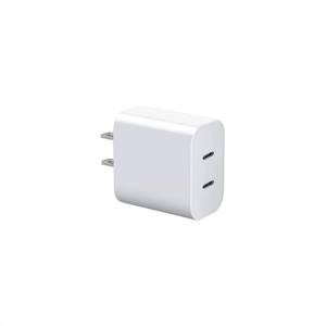 lot 8398 image: Dual USB C Charger Block for Apple Watch Series 11 10 iWatch iPhone iPad AirPods Pro,Wireless Charger Pad, Type C Fast Charging 20W PD Power Adapter Plug Fast Charging Cube 1Pack White