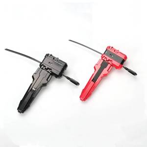 lot 8403 image: AIBREAY 2 Pack X Winder Launchers, with X Grip for Easy Control,Battling Gyro Accessories (BlackRed)