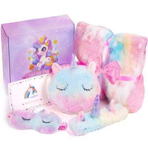 lot 8455 image: Jenria Unicorn Gift for Girls, Birthday Gifts for Girls Age 3 4 5 6 7 8 9 10 Years Old Girl, Valentines Day Gifts for Kids, Birthday Gift Ideas, Unicorn Toys, Daughter, Niece, Granddaughter
