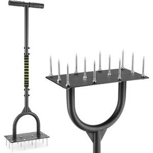 lot 8472 image: MarchingGreen Aerator Lawn Tool for Gardening,42.5 in Manual Lawn Aerators-Easily Assemble Soil Aerator with Longer Spikes & Wider Foot Plate,Yard Aerator for Lawn to Revives Lawn Health