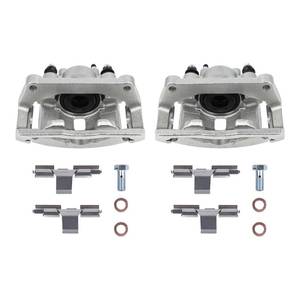 lot 8482 image: 2PCS Rear Brake Caliper WBracket Compatible With Chrysler Aspen 2007-2009, Dodge Durango 2004-2009, Dodge Ram 1500 PICKUP 2002-2010, RAM 1500 2011-2018 18B4836 18B4837