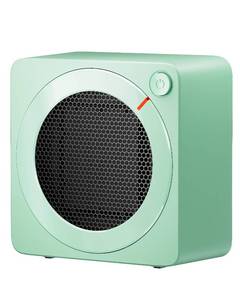 lot 1223 image: Gaiatop Mini Space Heater, Lightweight PTC Ceramic Fast Heating 500W Energy Efficient for Indoor Use, Overheating &amp 45° Tip-Over Protection, Portable Desk Electric Heaters for Office Home Green