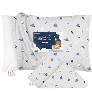 lot 1227 image: KeaBabies Toddler Pillowcase 13x18 - Organic Cotton Toddler Pillowcase for Kids, Boys, Girls, Soft & Durable Cotton Cover for Miniature Sleepy Pillows, Cute Colors, Pillow Sold Separately (Cosmo)