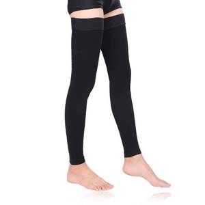 lot 1258 image: Thigh High Compression Stockings Women 30-40mmHg Sleeve Footless Socks Varicose