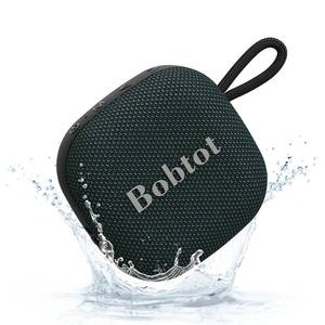 lot 1277 image: Bobtot Portable Wireless Bluetooth Speaker - IPX7 Waterproof Show Speakers with 16H Playing Time, Loud Stereo Sound, Built-in Mic, TWS, Small Size with Carry Lanyard, DarkBlue