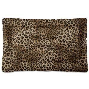 lot 1315 image: Blueangle Vintage Leopard Print Dog & Cat Bed, Comfortable Pet Bed, Ultra Soft Calming for Small to Large Dogs, 36 x 24