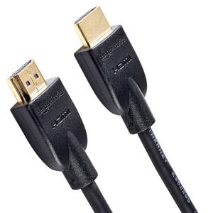 lot 1336 image: Amazon Basics HDMI Cable, 10ft, 4K60Hz, High-Speed 4K HDMI 2.0 Cord (18Gbps), 2160p, 48 bit, Compatible with TVPS5XboxRoku, Black