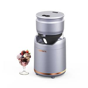 lot 1341 image: BRIOBITE Ice Cream Maker Machine Premium Electric Mini Maker Machine with Low-Noise Operation, Rechargeable,Perfect for Gelato, Sorbet &amp Frozen Yogurt, Easy to Clean,Silver