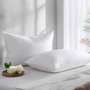 lot 1372 image: Alkyonos Hypoallergenic Bamboo Viscose Shell, Soft StandardQueen Size Bed Pillows Set of 2 with Down Alternative Filling, Oeko-Tex Certified, Luxury Hotel Quality for Back, Stomach and Side Sleepers